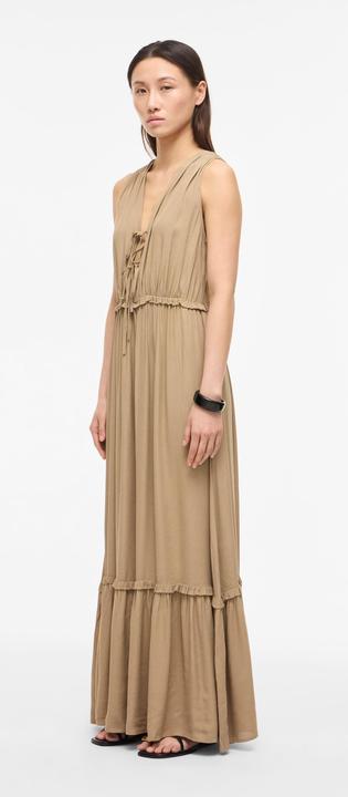 Image du produit Rouge Edit Ärmelloses Maxikleid (38)