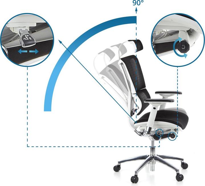 Actual product image Hjh Office Ergohuman Slim