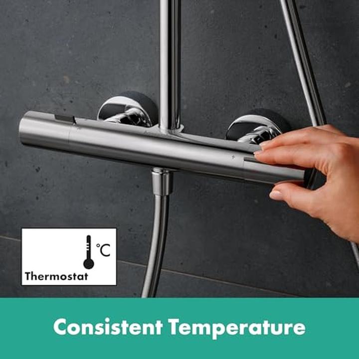 Produktbild hansgrohe Pulsify S Puro Duschsystem 260, 1jet, Ecostat Fine, Handbrause 3jet, EcoSmart