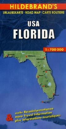 Produktbild United States Florida 1 : 700 000. Hildebrand's Road Map