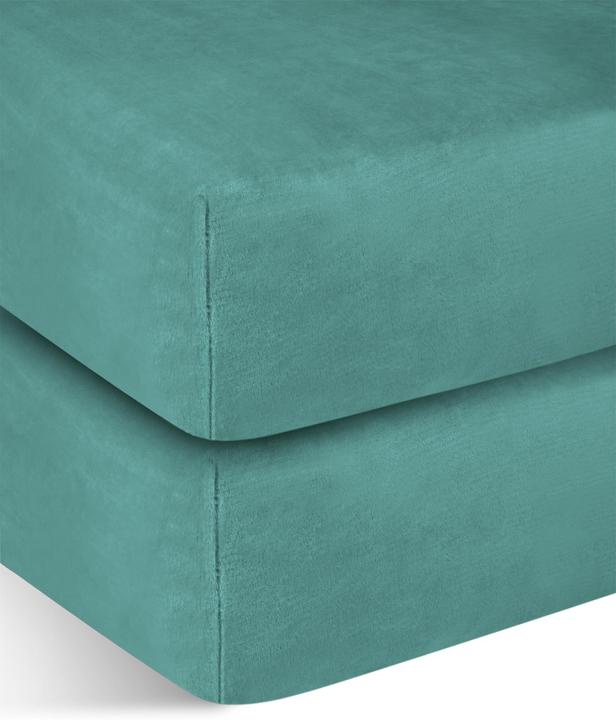 Actual product image Aspero 2 flannel fitted sheets PERPIGNAN (140 x 200 cm)