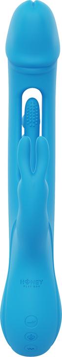 Image du produit Honey Play Box Trilux Rabbit Vibrator Blue