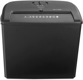Actual product image Assmann Digitus X5 shredder, Cross shredding, 22 cm, 4 x 40 mm, 10 L, 74 dB, 2500 mm/min