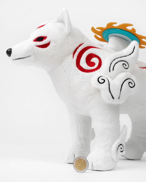 Actual product image Itemlab Okami Plush Amaterasu (26 cm)