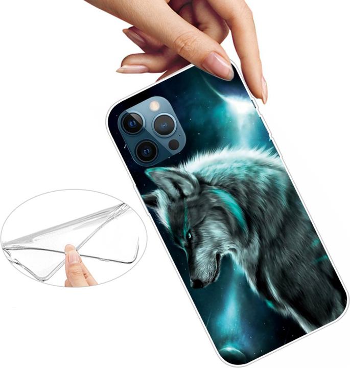 Image du produit Ueli Express iPhone 14 Pro Max Super Slim Caoutchouc Housse Wolf (Apple iPhone 14 Pro Max)