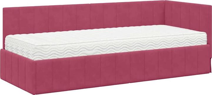 Actual product image vidaXL Eckbettgestell (80 x 200 cm)