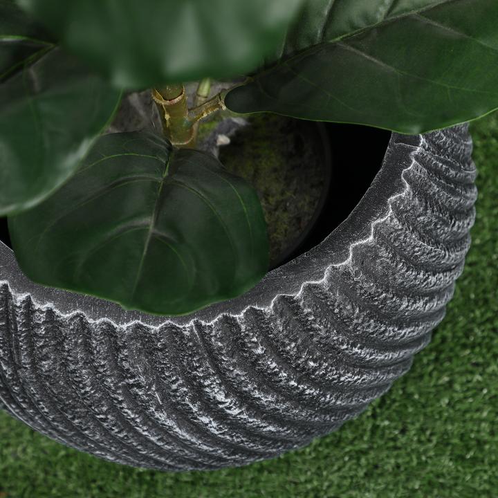 Image du produit Outsunny Pots de fleurs avec trou de drainage (40 x 40 x 30 cm)