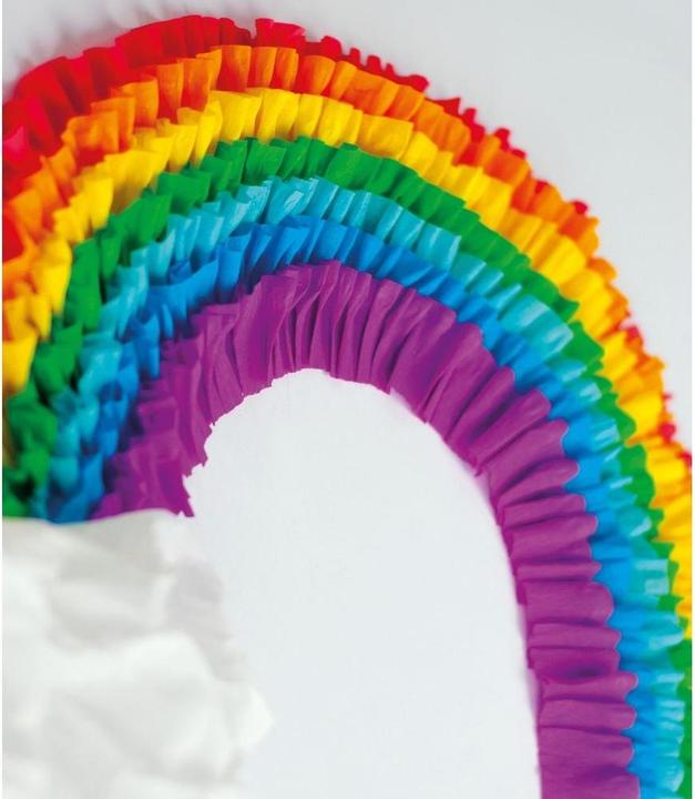 Actual product image I Am Creative Crepe paper set, paper set with elastic properties and an uneven, rough surface, colourful (32 g/m², 10x)