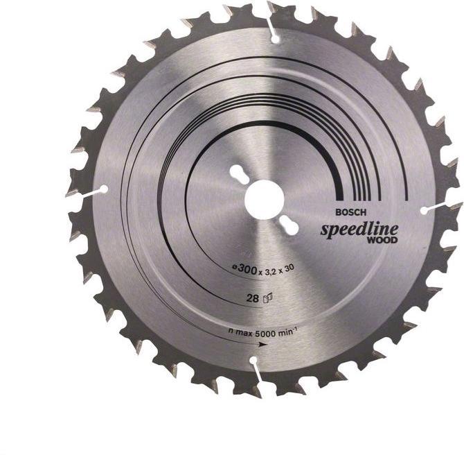 Image du produit Bosch Professional Zubehör Lame de scie circulaire PRO Wood, 300 x 3.2 x 30 mm