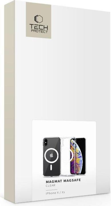 Actual product image Tech Protect Technology Protected TECHNOLOGY PROTECTED MAGMAT MAGSAFE IPHONE X/XS CLEAR (Apple iPhone X, Apple iPhone XS)