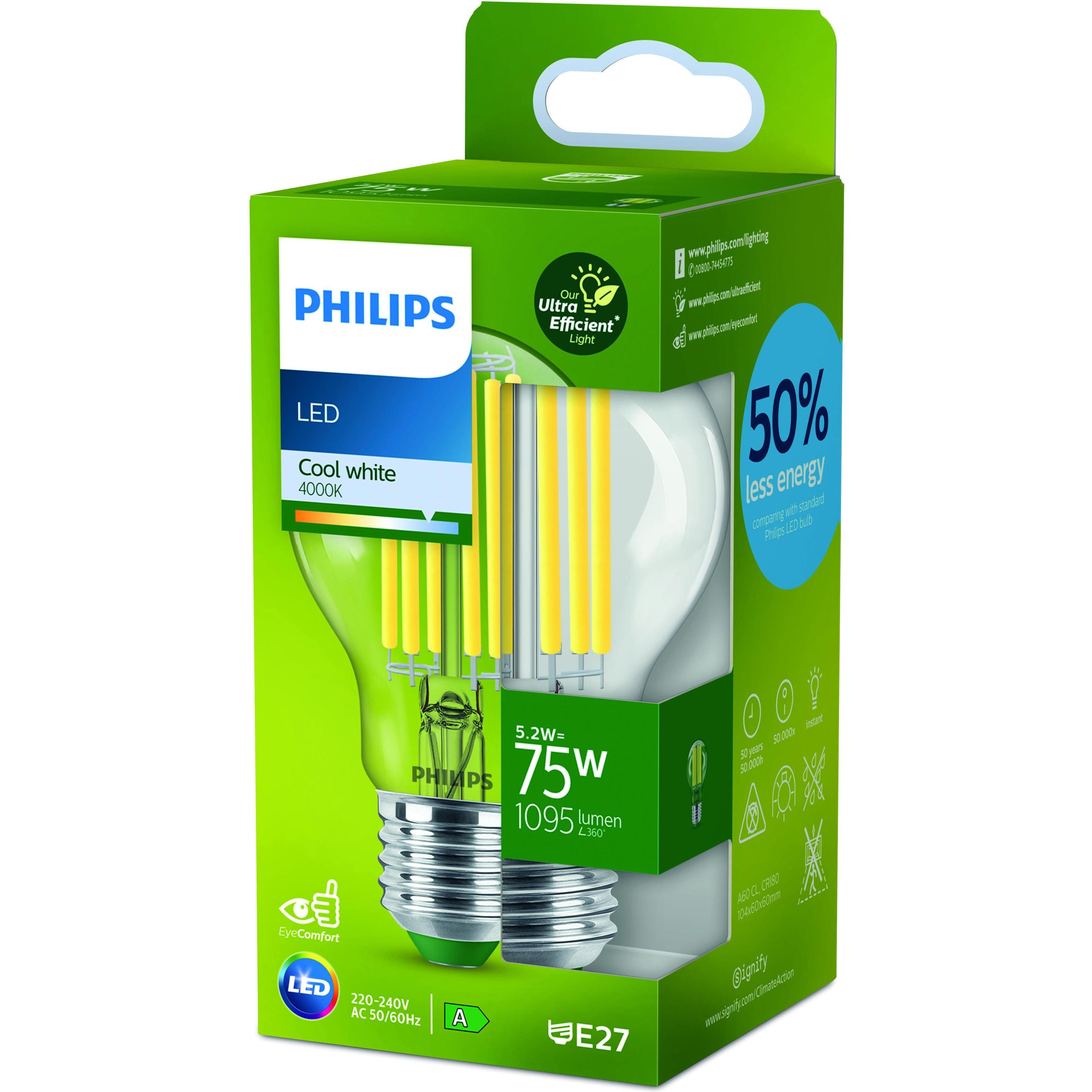 Thumbnail - Philips, Leuchtmittel, LED Classsic (E27, 5.20 W, 1095 lm, 1 x, A)
