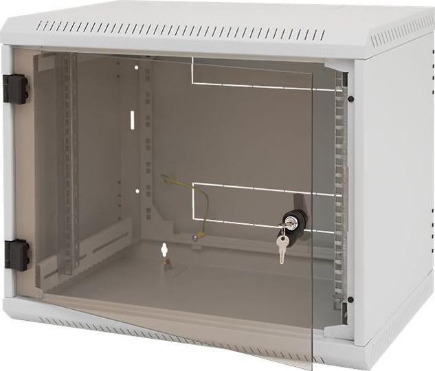 Actual product image Triton Delta 4S: 19" wall-mounted enclosure, 18U (18 RU, 19 inch rack)