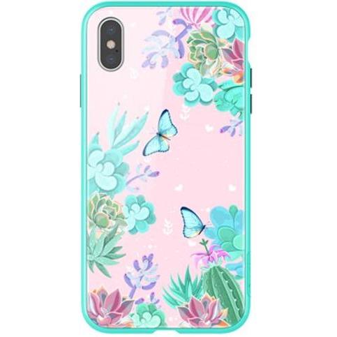 Nillkin Floral Series (Apple iPhone XS Max), Smartphone Hülle, Mehrfarbig