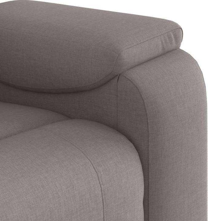 Produktbild VidaXL Massagesessel Taupe Stoff Massage TV-Sessel Sessel mit Massagefunktion