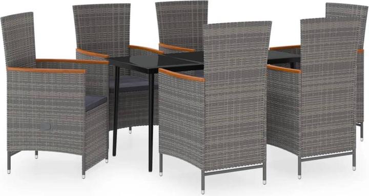 Produktbild vidaXL Garten Essgruppe (140 x 70 x 74 cm)