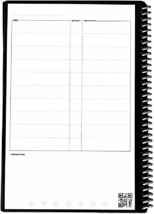 Image du produit Rocketbook Fusion (A4, À rayures, Couverture rigide)