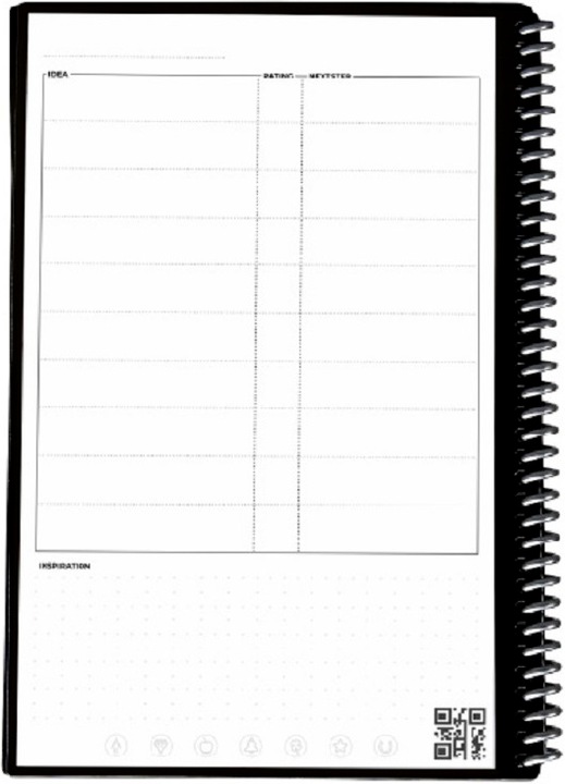 Image du produit Rocketbook Fusion (A4, À rayures, Couverture rigide)