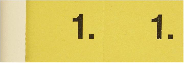 Produktbild Simplex Garderobenblock Nr. 1-100 (100x)