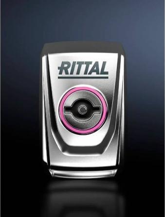 Produktbild Rittal Vorreiberverschluss SZ 2304100 für AX, mit Doppelbart-Einsatz