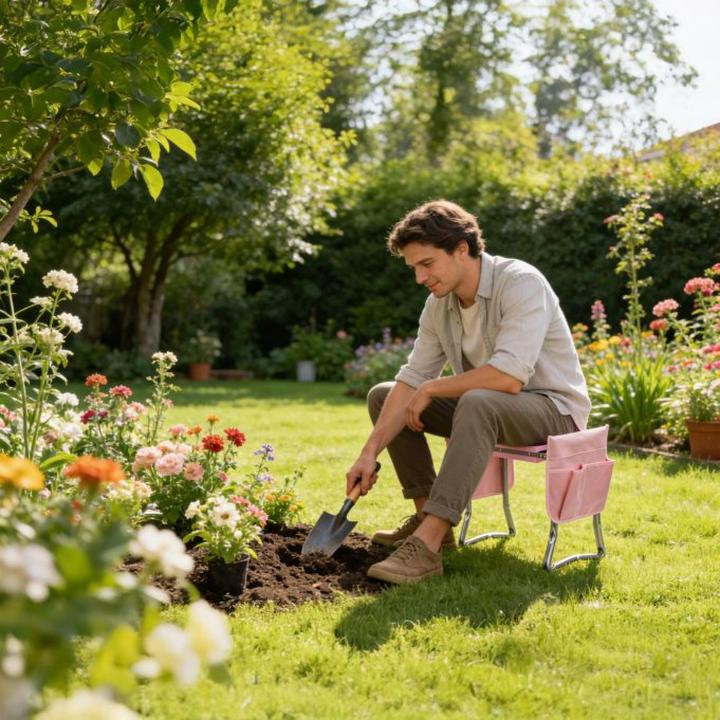 Actual product image Relaxdays kneeler