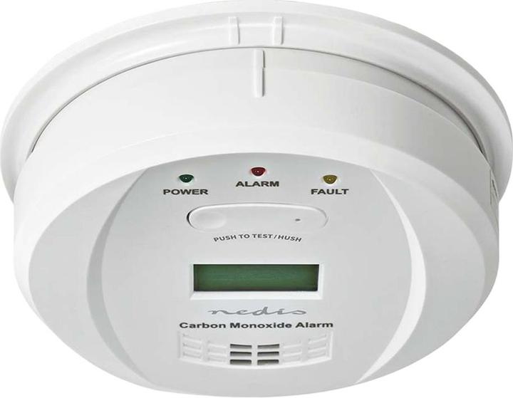 Produktbild Nedis Kohlenmonoxid-Alarm | Batteriebetrieben | Batterie Lebensdauer bis zu: 5 Jahre | Mit Testtast