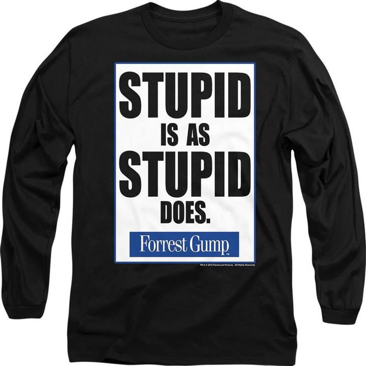 Image du produit Forrest Gump - T-shirt STUPID IS - Adulte (XXL)