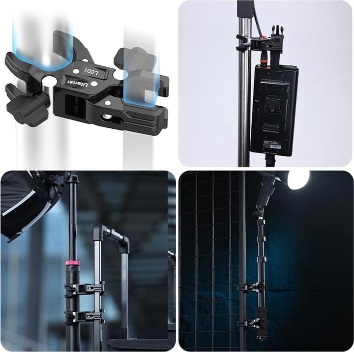 Actual product image Ulanzi LC01 Tube Clamp (Mounting bracket)