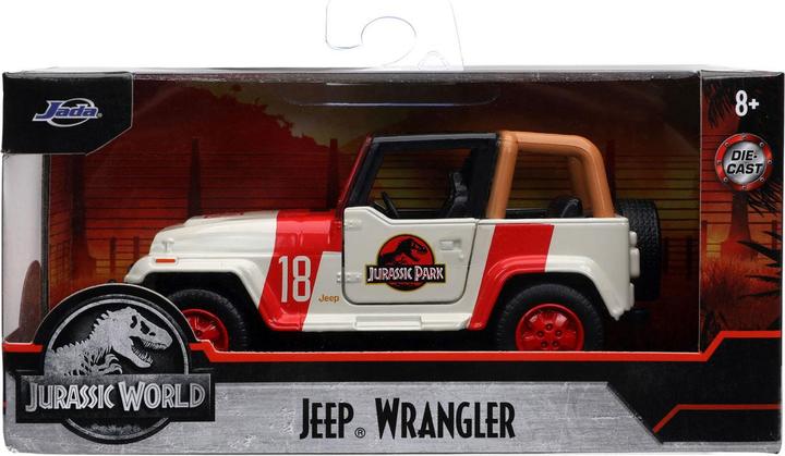 Actual product image Jada Jurassic Park Jeep Wrangler 1:32