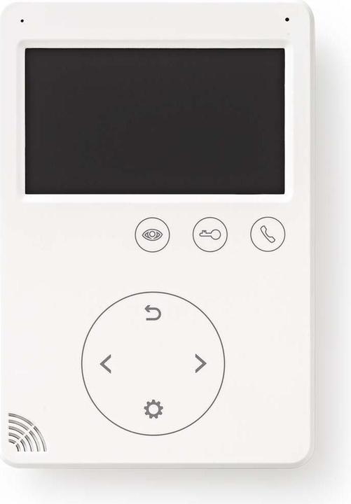 Actual product image Nedis Security camera for door - 4.3" - unlock function - colour monitor - white (Funk)