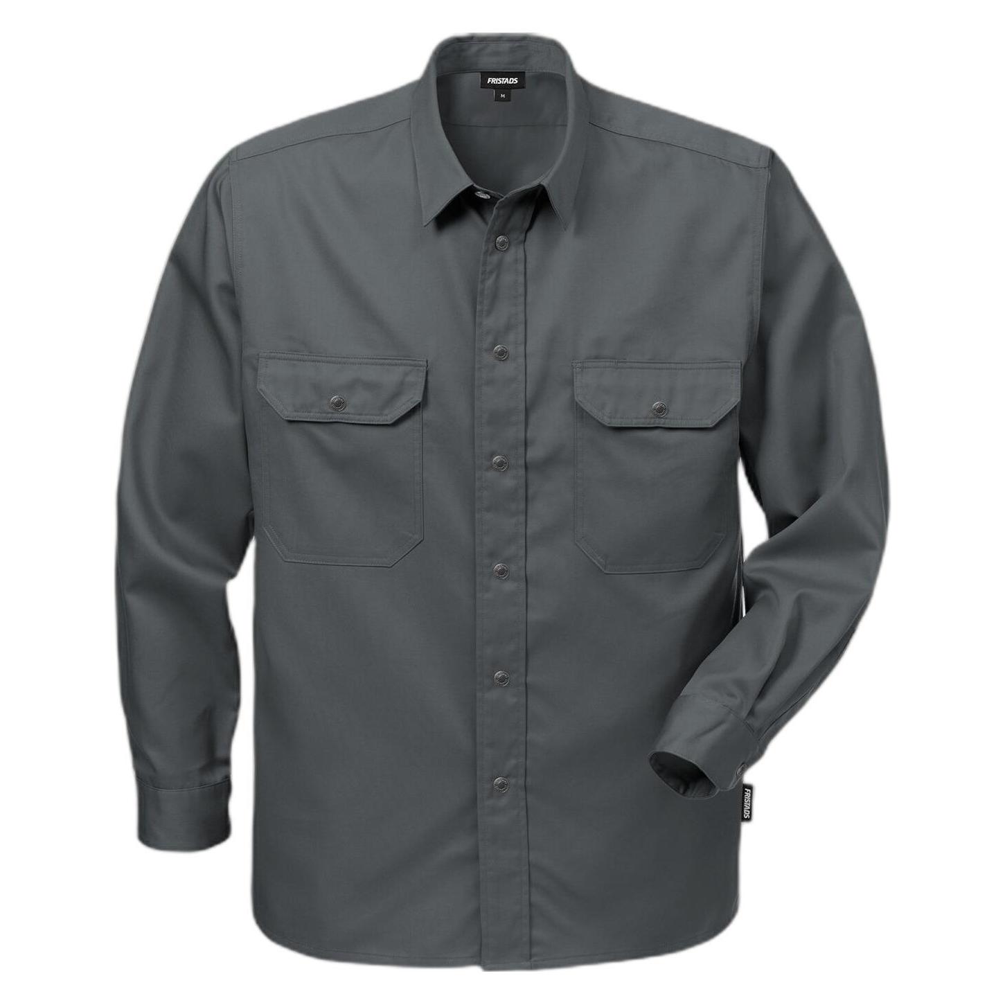 Fristads, Unisex, Hemden, 720 B60, Grau, (L)