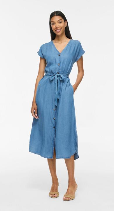 Image du produit Vila VIMAIA Kurzärmeliges Maxikleid (38)