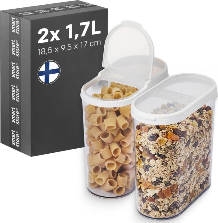 Produktbild Smartstore 2-teiliges Vorratsbehälter-Set (1.70 l)