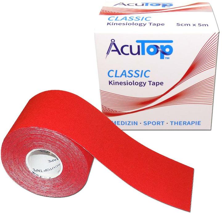 Produktbild AcuTop Classic Tape 5 cm x 5 m Rot (5 m)