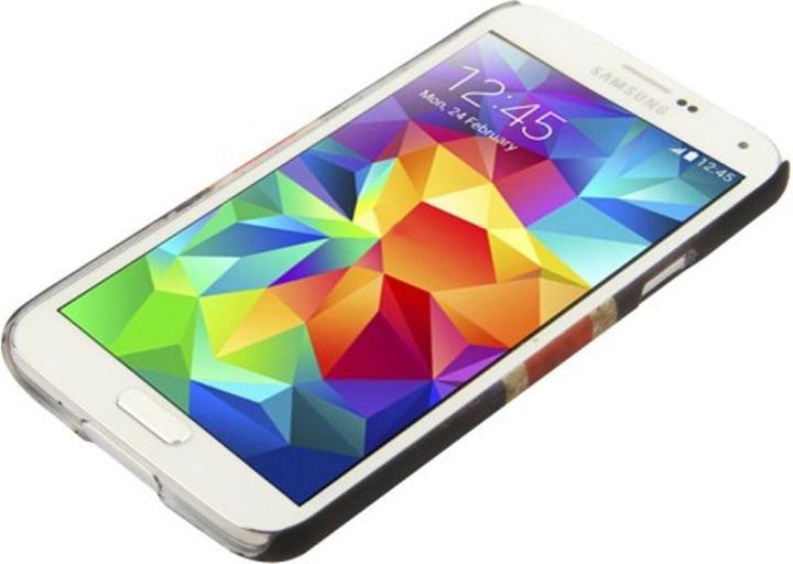 Produktbild König Design Schutzhülle Hard Case für Handy Samsung Galaxy S5 / S5 Neo Motiv Retro England (Samsung Galaxy S5, Samsung Galaxy S5 Neo)