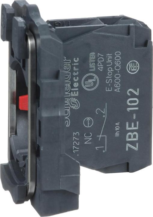 Produktbild Schneider Electric Kontaktblock mit Fixiermanschette 1NC