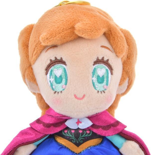 Actual product image Disney Anna plush keyring pendant