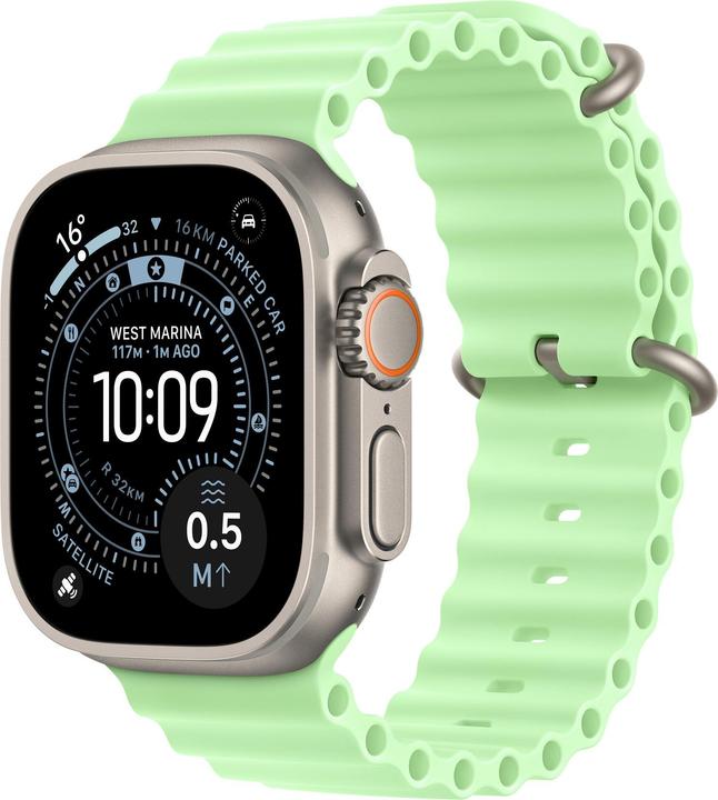 Image du produit Apple Ocean Band (49 mm, Fluoroélastomère, Titane)