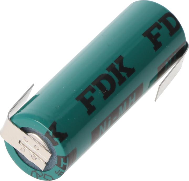 Actual product image FDK Akku 4/5AA Lötfahnen Z-Form, Industrieausführung Flattop (1 pcs., 1100 mAh, Chargers without battery)