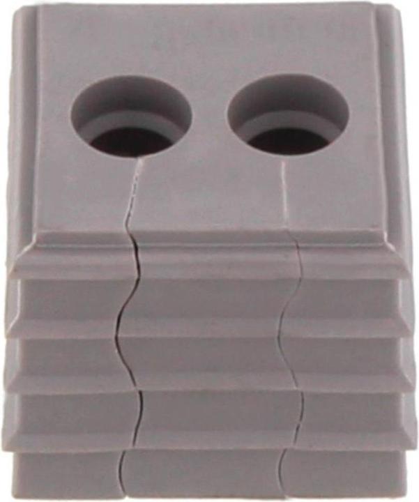 Produktbild Weidmüller CABTITE SE 2/6.5 SML GY Dichteinsatz Klemm-Ø (max.) 7 mm TPE (Geruchneutrales Sp