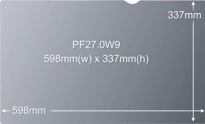 Produktbild 3M Pf270w9b (27", 16:9)