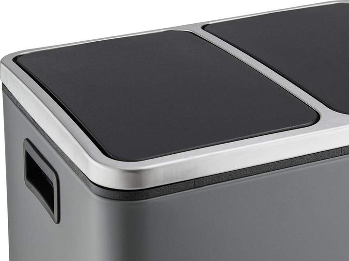 Actual product image Svita TM2X15 Pedal bin, Grey (30 l)