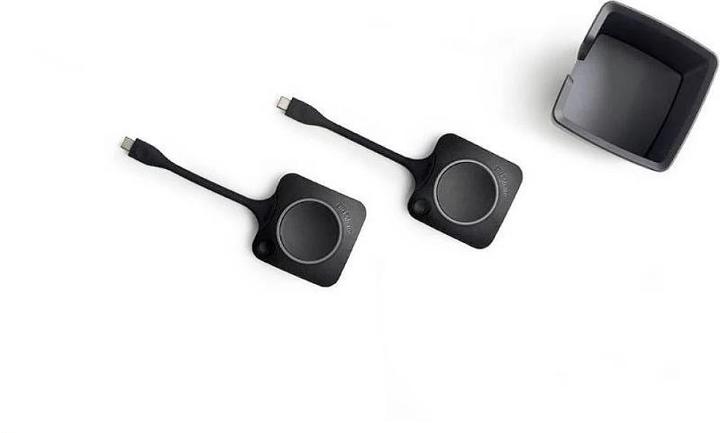 Actual product image Barco Clickshare Conferencing Tray Pack inklusive 2 USB-C Buttons für CX Serie