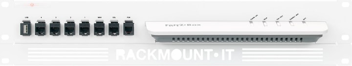 Actual product image Rackmount.IT Rack Mount Kit for AVM Fritz!Box 6890 / 7590 (Mounting kit)