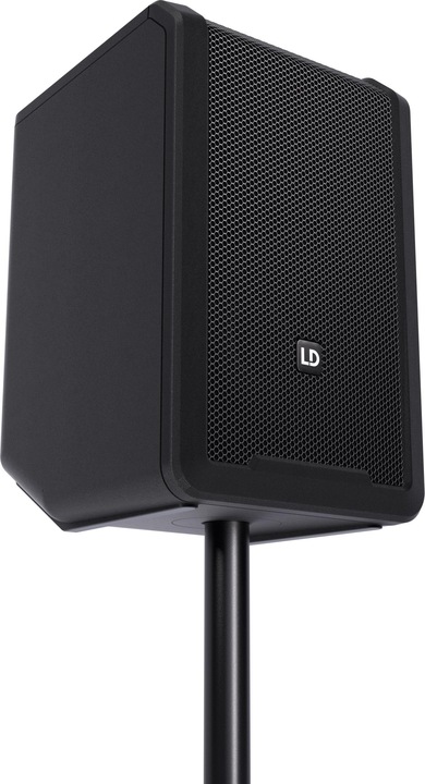Produktbild LD Systems ANNY® 8 - Tragbarer Bluetooth® PA-Lautsprecher mit Akku und Mixer, Stage Black (Aktiv, 1x 80 W)