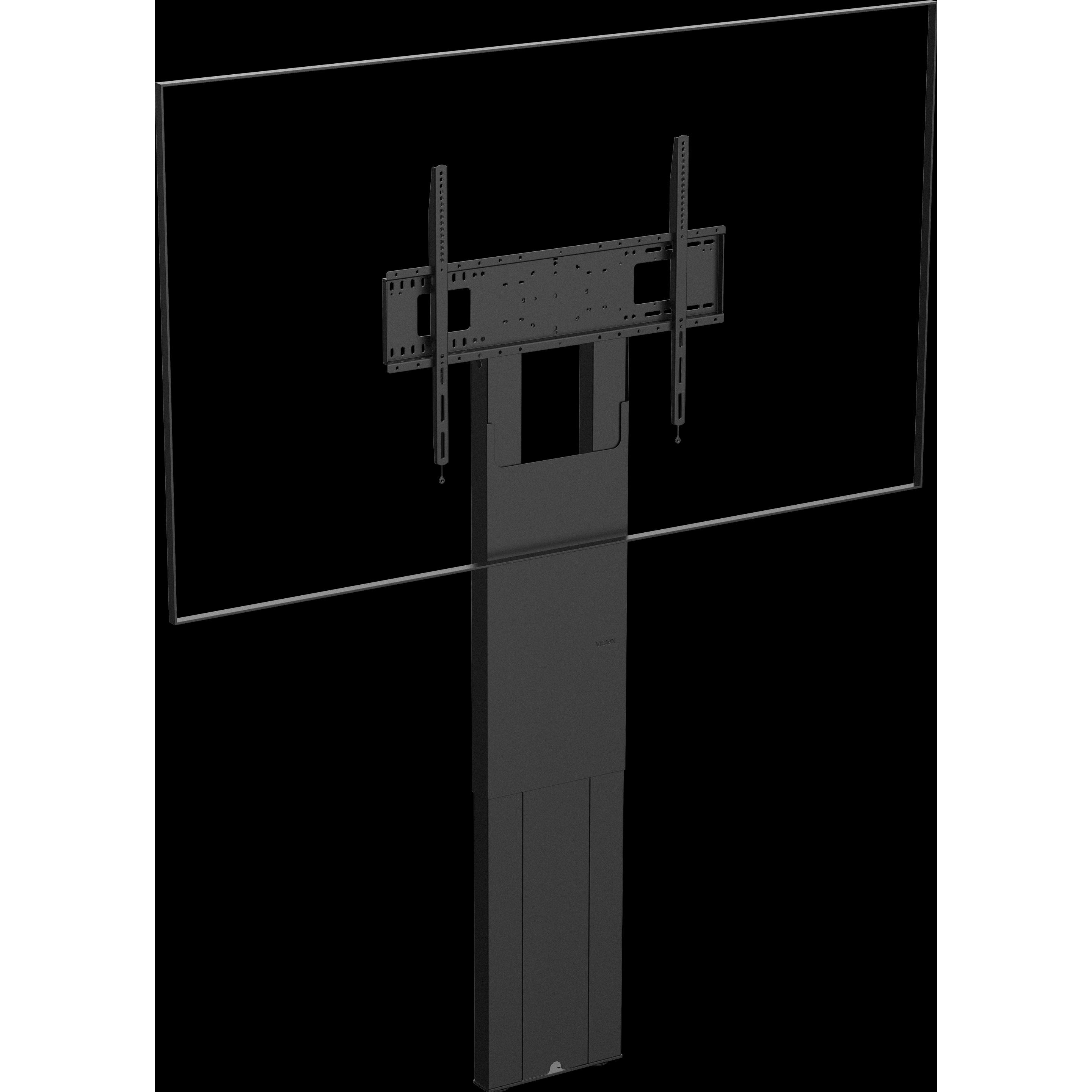 Thumbnail - Vision F51 Wall fix floor stand (98", 130 kg), TV Ständer, Schwarz