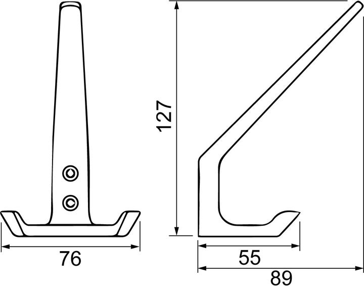 Actual product image Hermeta Coat hook
