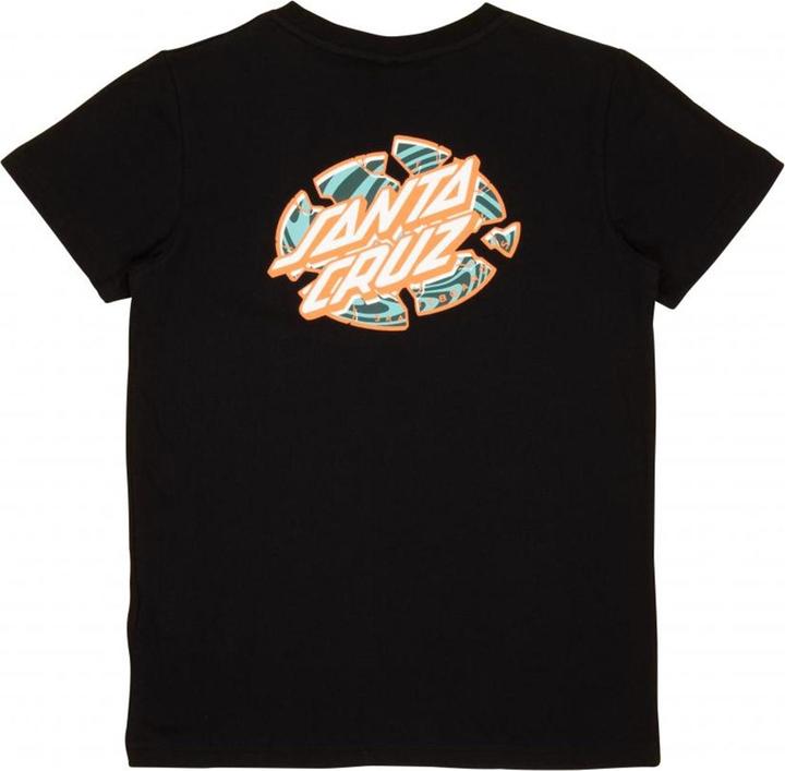 Actual product image Santa Cruz Warp Broken Dot Kids T-Shirt (10XL, 11XL, 12XL)