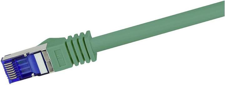Actual product image LogiLink Patch cord Ultraflex Cat.6A S/FTP 10 m green withCat.7 raw cable extra flexible & (S/FTP, CAT6a, 10 m)
