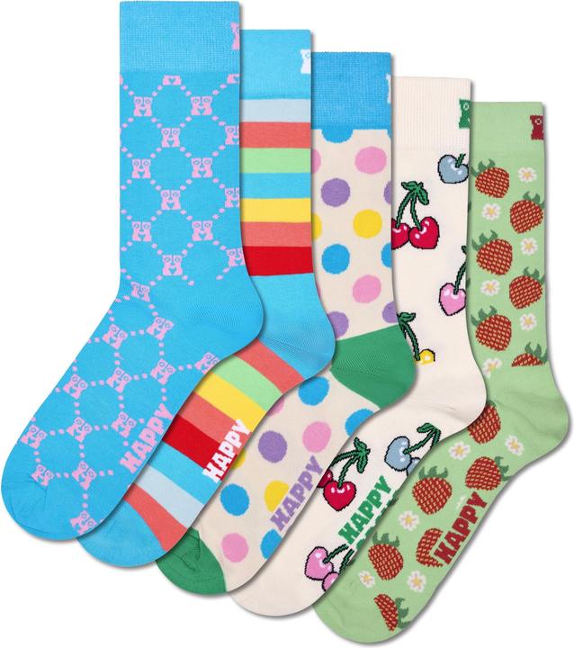 Produktbild Happy Socks Socken Casual Bequem sitzend (5er Pack, 36 - 40)