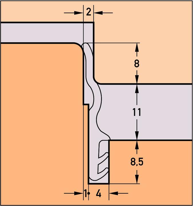 Image du produit Deventer Profils d'étanchéité S 5338